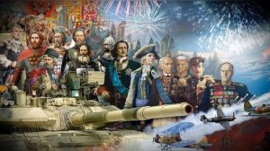 «Слава солдатам России». Слова Александры Бор, музыка и исполнение Олег Ветошев (студия «Пора»).