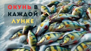 Рыбалка на безмотылку : как я ловлю окуня зимой безнасадки на озере