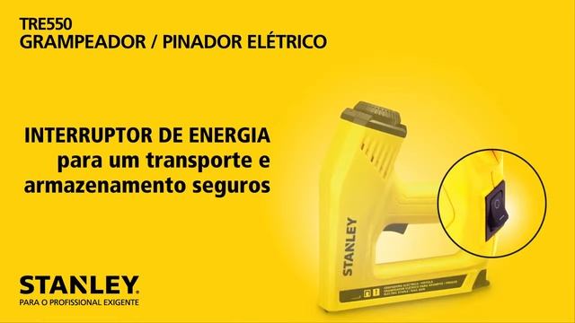 GRAMPEADOR PINADOR ELÉTRICO STANLEY TRE550 смотреть онлайн