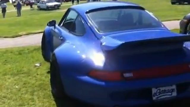 Blue Widebody Rauh Welt Porsche at Pebble Beach смотреть онлайн