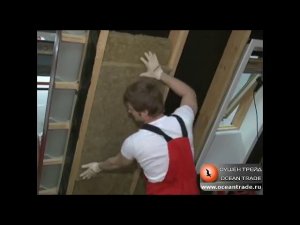 Монтаж теплоизоляции ROCKWOOL ЛАЙТ БАТТС