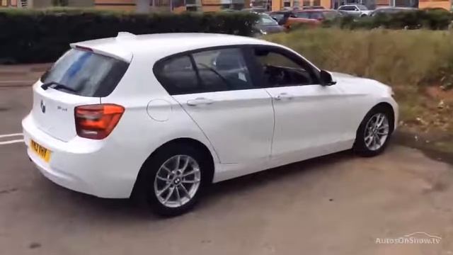 BMW 1 SERIES 116D EFFICIENTDYNAMICS WHITE 2013 смотреть онлайн