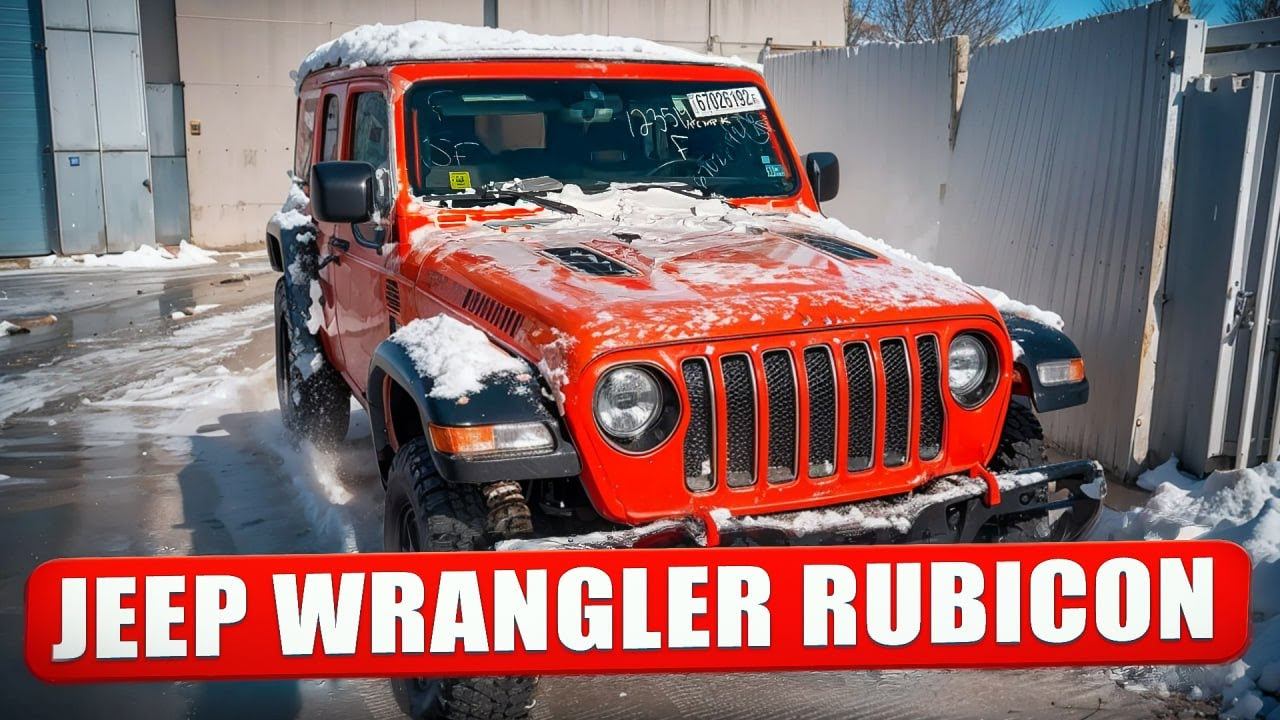Привезли Jeep Wrangler Rubicon, как Вы думаете боится ли он воды? первый осмотр смотреть онлайн
