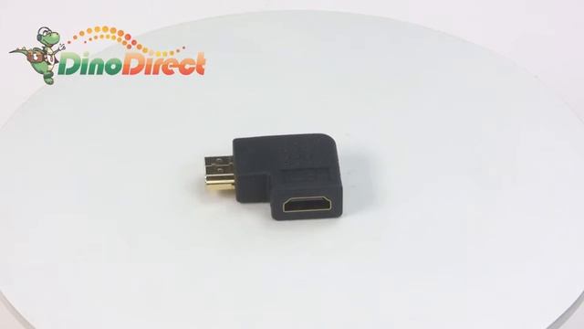 HDMI/M to HDMI/F Right Angle Female to Male Changer Adapter from Dinodirect.com смотреть онлайн