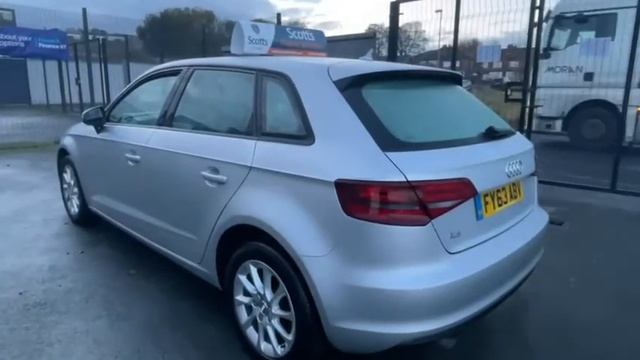 2014 63 AUDI A3 1.6 TDI SE 5 DOOR DIESEL SILVER 0 TAX 12 MONTHS MOT TIMING BELT DONE смотреть онлайн