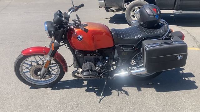 1980 BMW R80/7 Airhead Starting Her Up смотреть онлайн