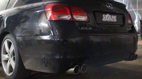 lexus GS430 exhaust sound