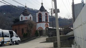 Храм свмч. Георгия Победоносца в с. Лесное Адлерского района г. Сочи.