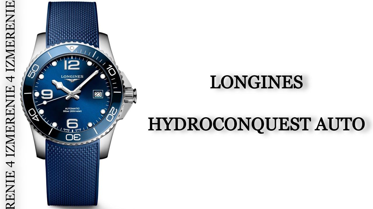 Обзор часов Longines HydroConquest Auto L3.781.4.96.9