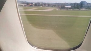 Boeing 747 EI-XLE, посадка в Сочи, вид с верхней палубы