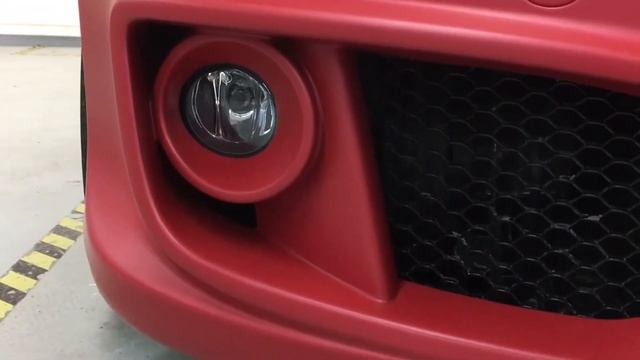 ABT Audi S5 Cherry Red matt carwrapping by Mc-Folia Kempten Allgäu смотреть онлайн