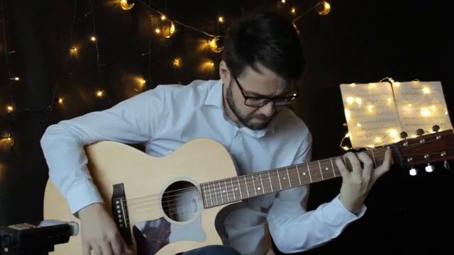 Silent night | jazz guitar version christmas song смотреть онлайн