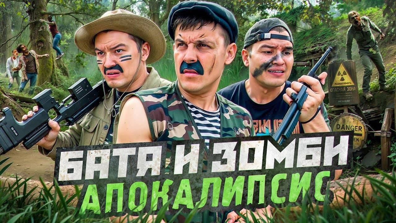 БАТЯ И ЗОМБИ АПОКАЛИПСИС , МИРУ КОНЕЦ？ смотреть онлайн