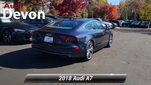 Used 2018 Audi A7 Premium Plus, Devon, PA SQ8N5972B смотреть онлайн