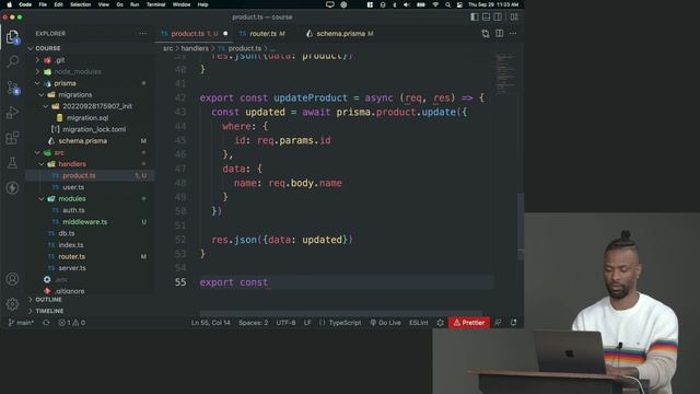 5. Create & Update Product Handlers смотреть онлайн