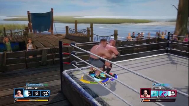 Эпическая битва века: Джон Сина против Трипл Эйч в WWE 2K Battlegrounds 🔥🤼 смотреть онлайн