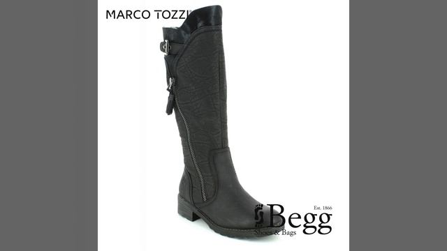 Marco Tozzi Dussi 72 26639-096 Black multi long boots смотреть онлайн