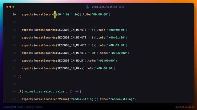 JavaScript Unit тестирование для новичков #16 - Использование констант в тестах