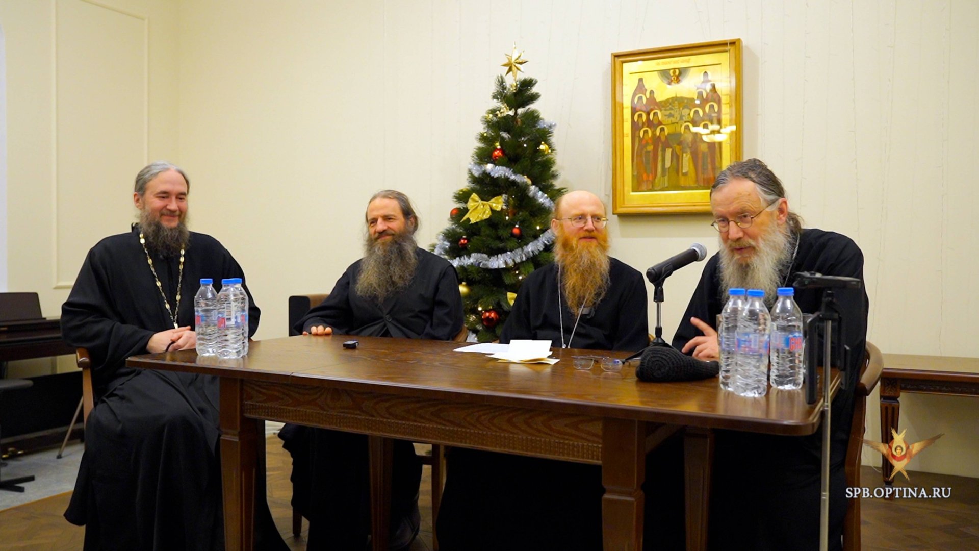 Встреча еп. Иосифа и братии Оптиной пустыни с прихожанами и гостями Подворья | 12.01.2025 г. смотреть онлайн