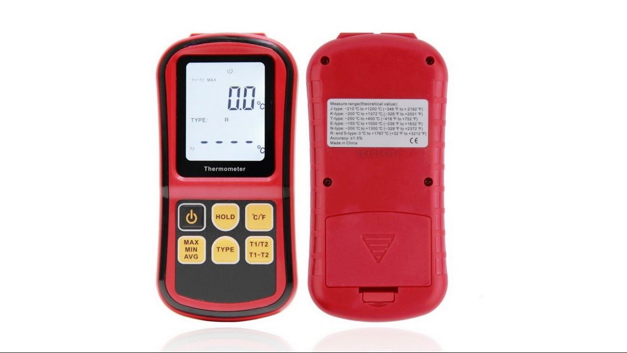 Термометр с двумя щупами. Тест-обзор Benetech GM1312 смотреть онлайн