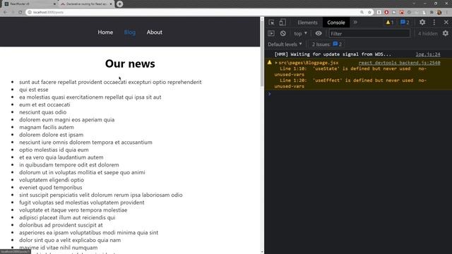04 - Параметры в ссылках в React Router 6 смотреть онлайн