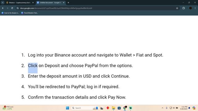 SEND MONEY FROM PAYPAL TO BINANCE WALLET DEPOSIT 2025! (FULL GUIDE) смотреть онлайн