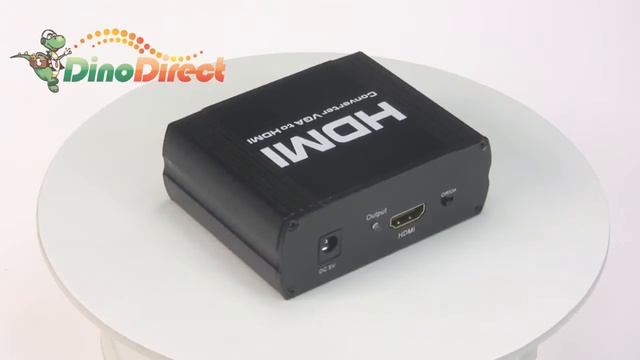 1080p with R/L Audio VGA to HDMI Converter Adapter from Dinodirect.com смотреть онлайн