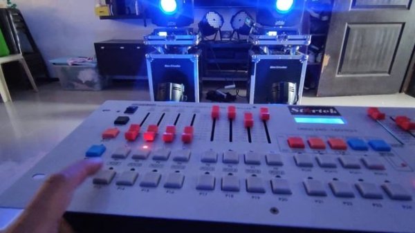 DMX 240 Light Controller Dimmer Point Tutorial #5