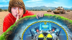 Я построил секретное убежище