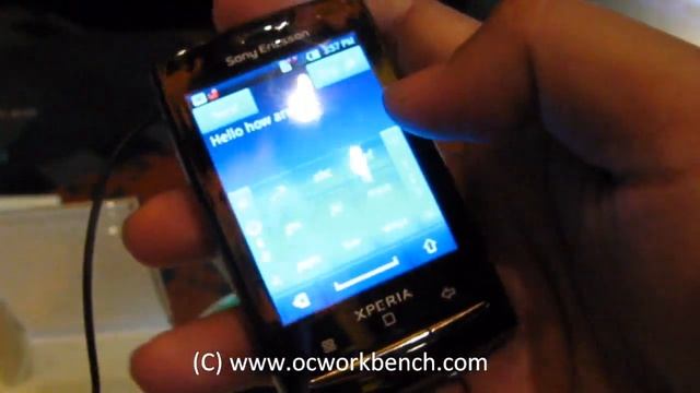 Sony Xperia X10 mini pro with slider keyboard смотреть онлайн