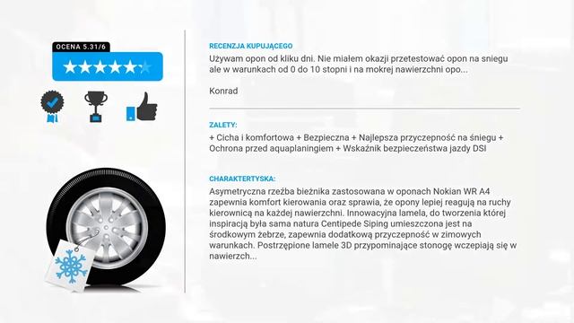 Nokian WR A4 255/40 R18 - Opony zimowe - Opinie, Testy смотреть онлайн