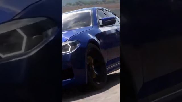 Хасаню раздаю боком на M5 F90#bmw#m5f90 смотреть онлайн