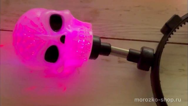 Карнавальный светящийся ободок на голову ХЕЛЛОУ-КРАНИУМ, S34090430-2