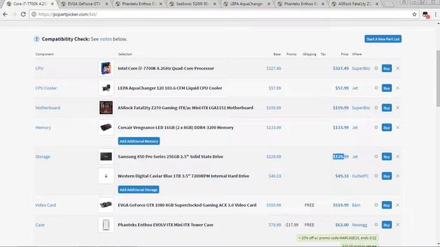 Mini iTX 4K Gaming & Editing PC @ $1500 Ft. Kaby Lake смотреть онлайн