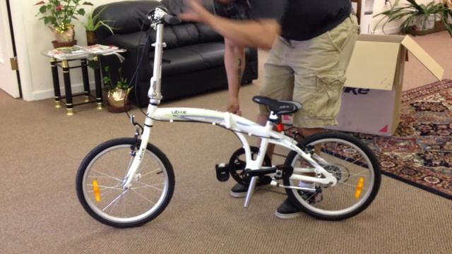 Ubike completely folded in 8 seconds! смотреть онлайн
