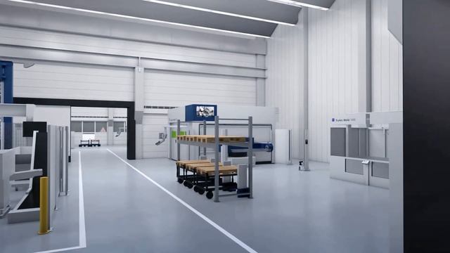 Smart Factory Ditzingen: The fully connected factory by TRUMPF/ Die vollvernetzte Fabrik von TRUMPF смотреть онлайн