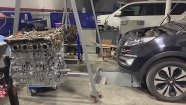 Ремонт двигателя KIA SPORTAGE