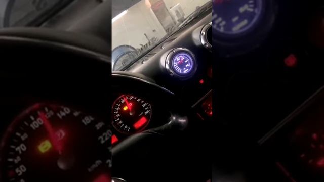 Low boost dyno pull ~ 300HP Audi TT MK1 смотреть онлайн