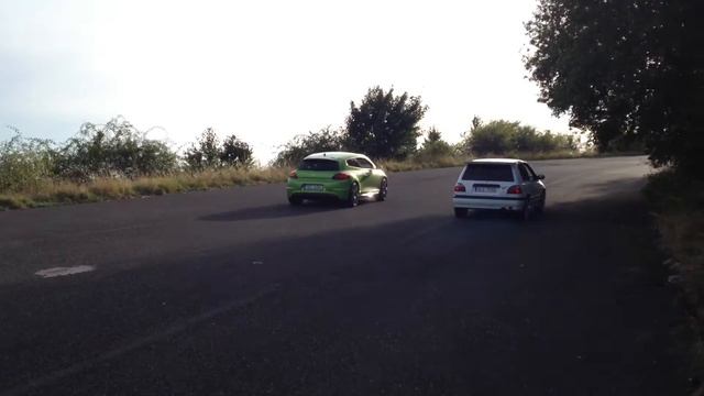 Nissan Sunny GTI vs. Volkswagen Scirocco смотреть онлайн