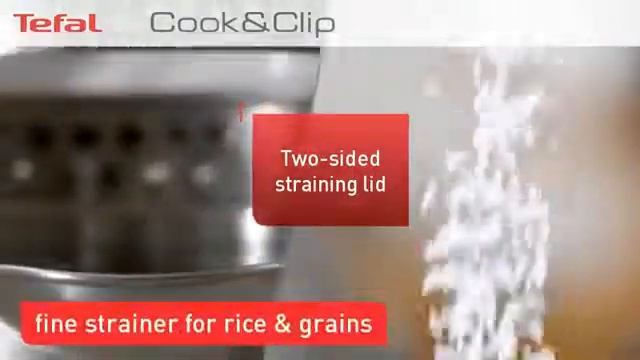 Tefal Cook & Clip 6in1 Induction Base Cookware (G723S674) saucepan 16cm+Stewpot 20cm+24cm with lids смотреть онлайн