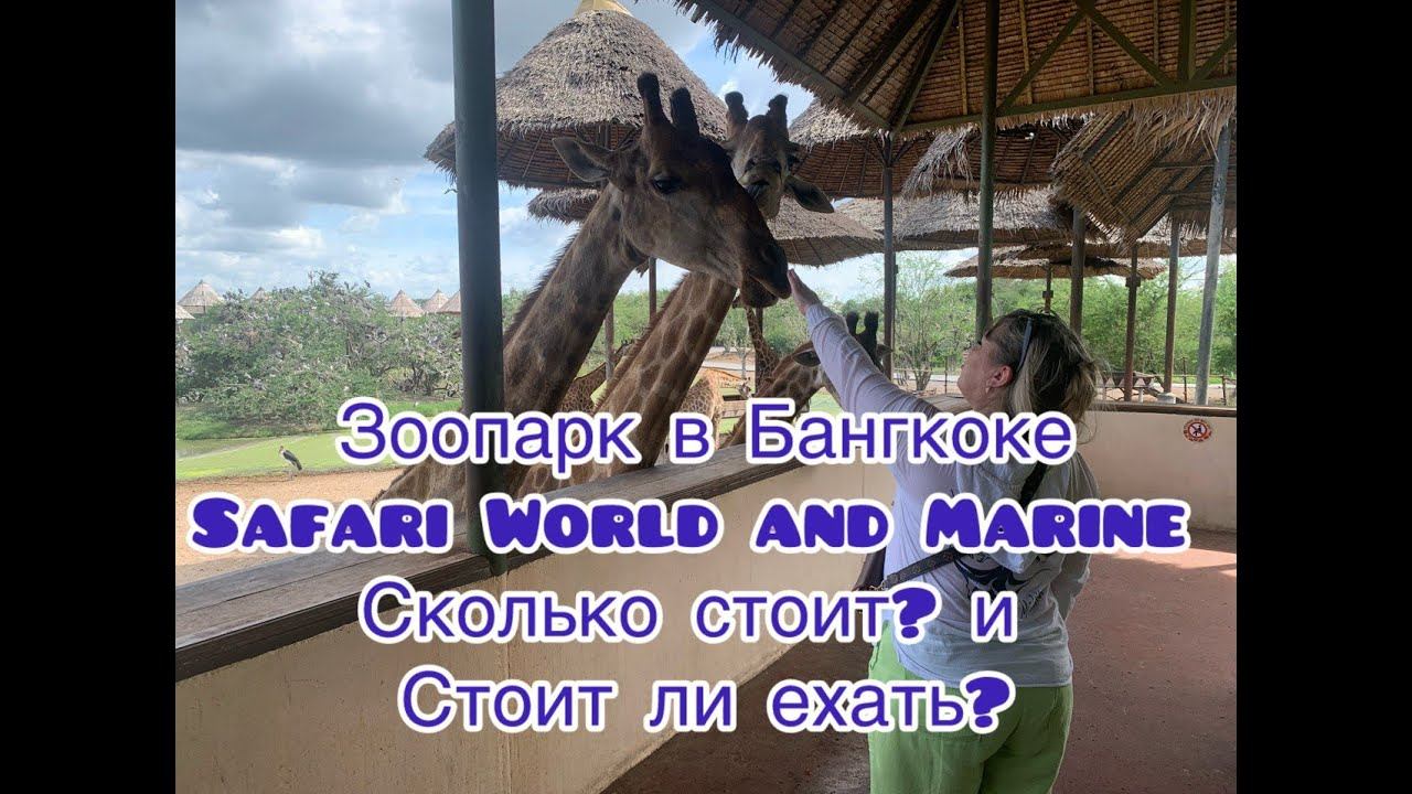 SAFARI WORLD- Зоопарк Бангкока. Сколько стоит и стоит ли ехать? смотреть онлайн