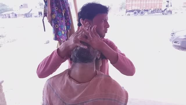 ASMR Уличный массаж головы на шоссе смотреть онлайн