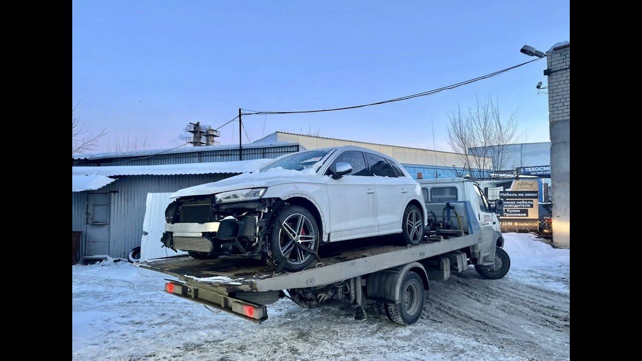 Получили Audi sq5 2018. Авто из сша на заказ. г. Челябинск смотреть онлайн