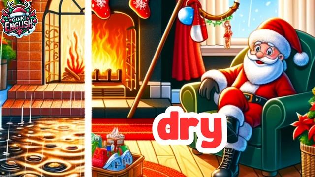 🎄 Genki Christmas Adjectives - Describing Words!