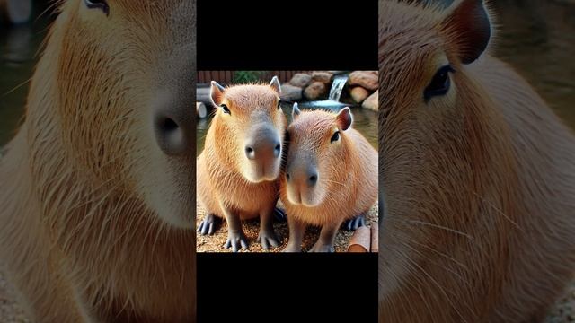милые капибары смотреть онлайн