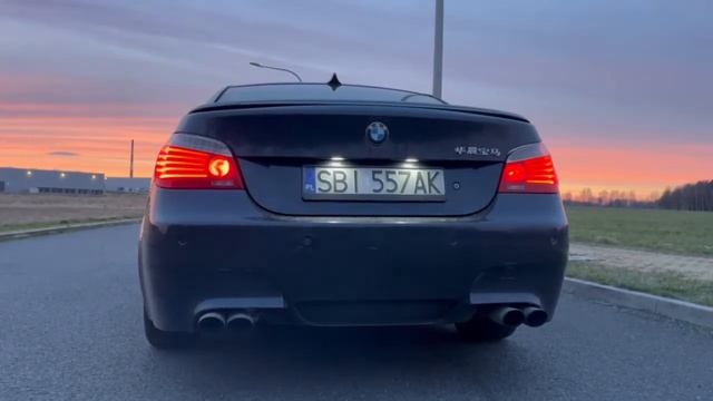 BMW E60 530d Downpipe sound смотреть онлайн