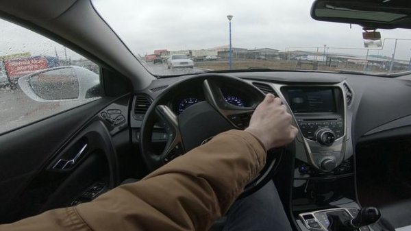 2012 Hyundai Grandeur 3.0 V6 POV Test Drive