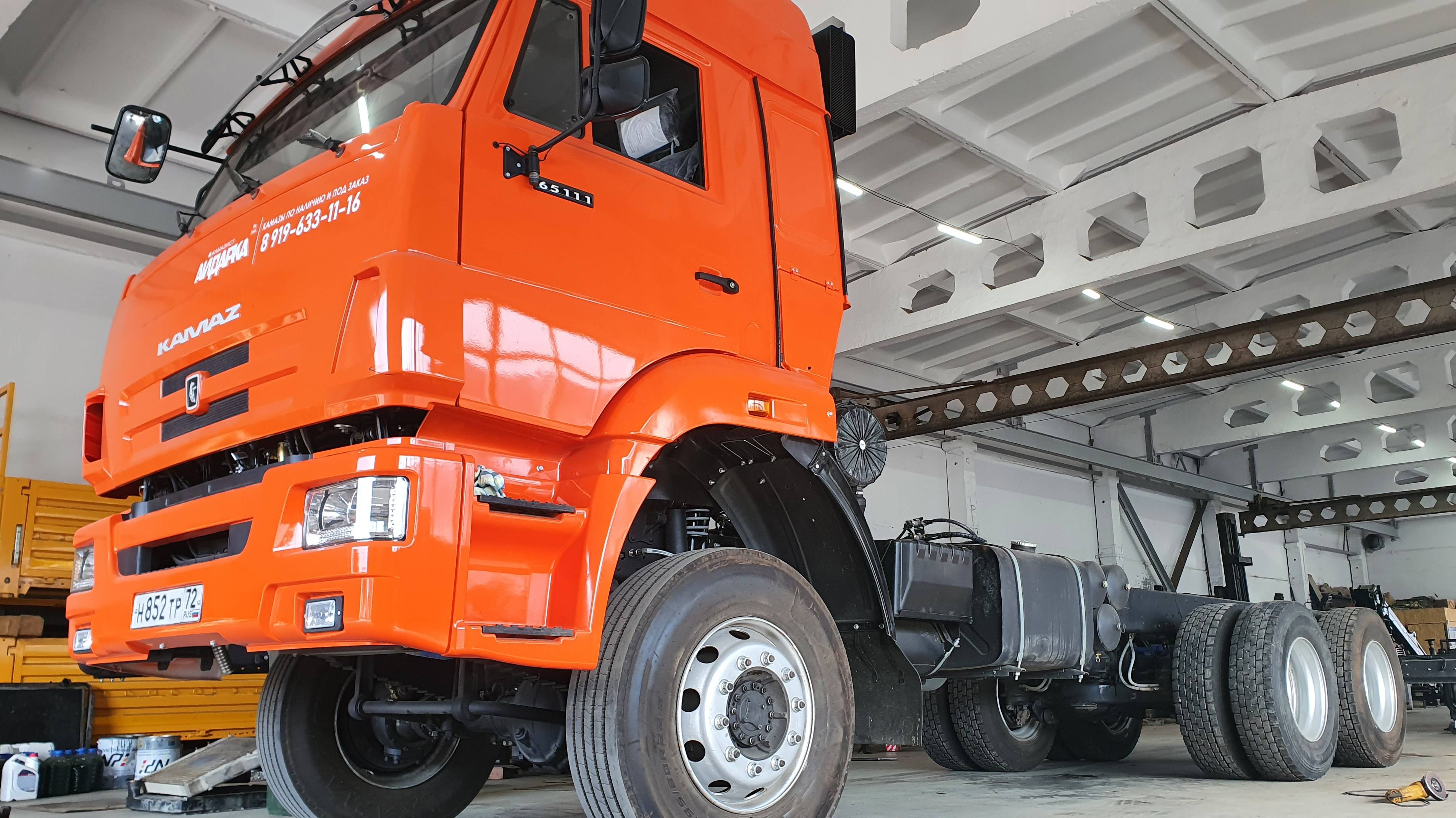 ПРОКАЧАЛИ - ПРОЕКТ КАМАЗ 65111 ШАССИ ВЕЗДЕХОД