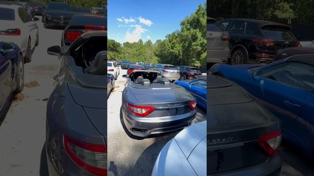 2018 MASERATI GRANTURISMO SPORT CONVERTIBLE GRAY/BLUE смотреть онлайн