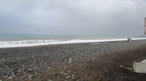 Черное море, шум волны. Сочи